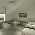 Chambre double - Visuel 3D